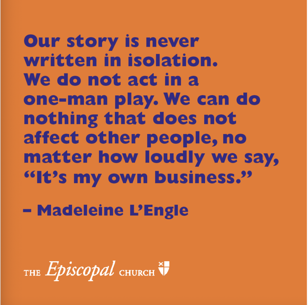 Quote by Madeleine L'Engle